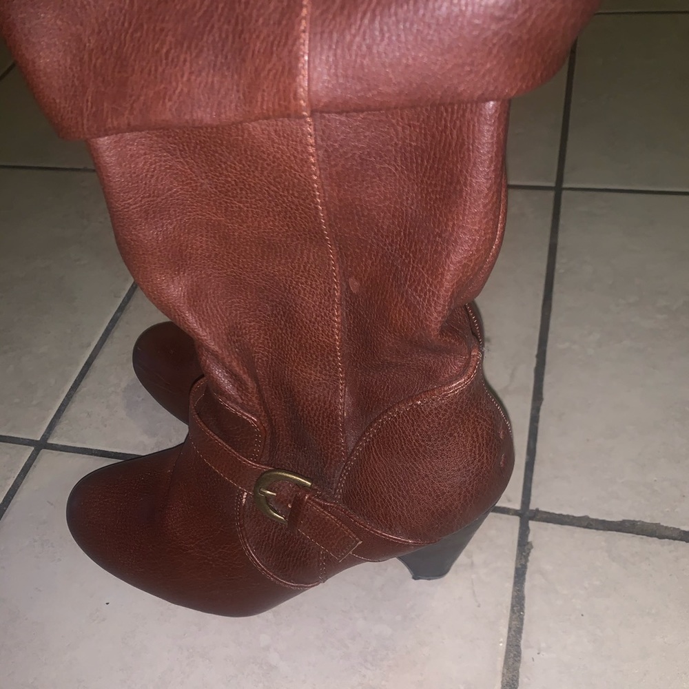 Leather Boots. Size 7.5